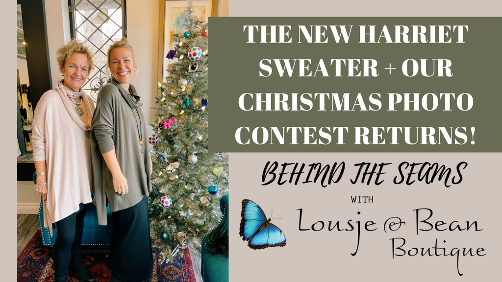 NEW Harriet Sweaters + Christmas Photo Contest!