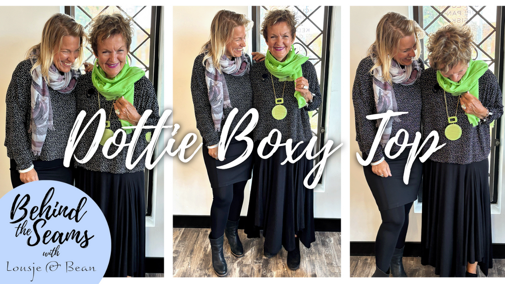 Boxy Top in Dots!
