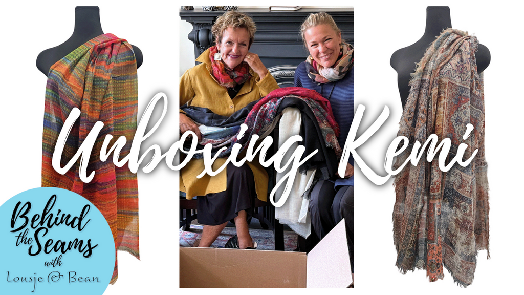 Unboxing Kemi Scarves