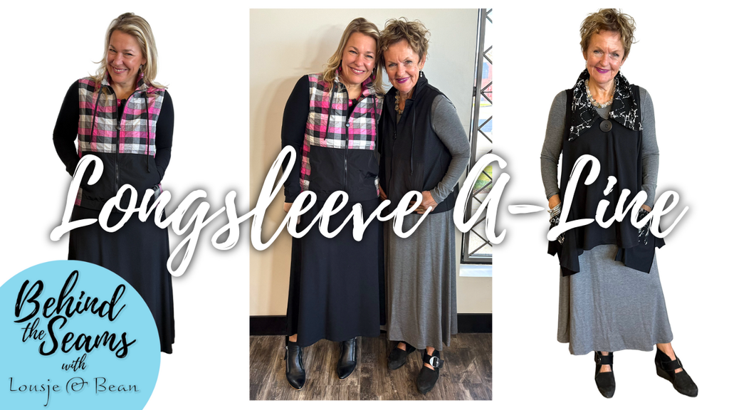 Styling Up the L&B Long Sleeve Dress
