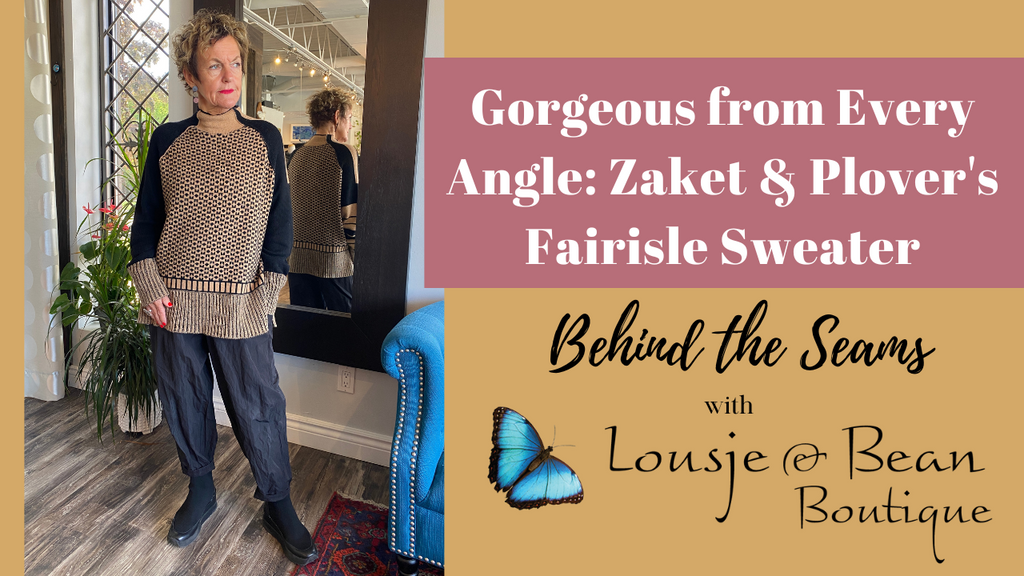 Gorgeous from Every Angle: Zaket & Plover's Fairisle Sweater