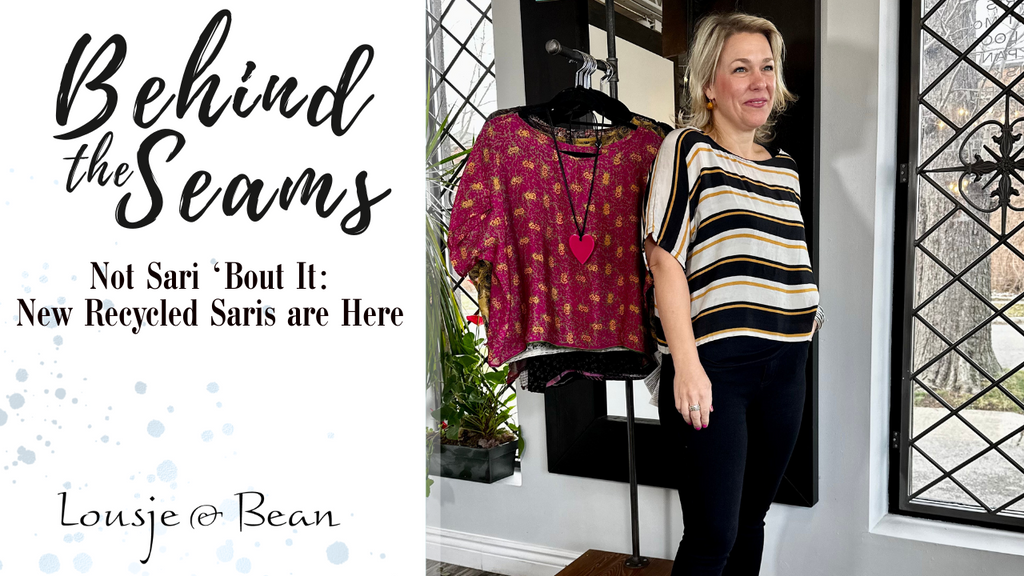 Not Sari ‘Bout It: New Recycled Saris are Here