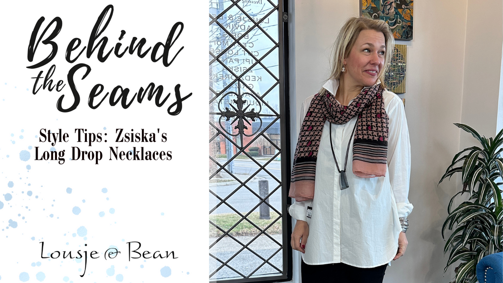 Style Tips: Zsiska's Long Drop Necklaces