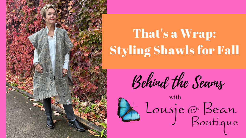 That's a Wrap: Styling Shawls for Fall