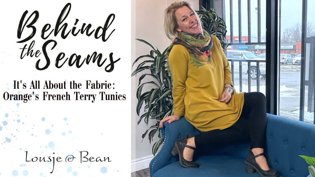 It's All About the Fabric: Orange's French Terry Tunics