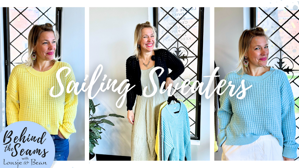 Setting Sail in New Echo Verde Sweaters