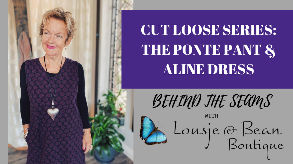 Behind The Seams: Aline Dress & Perfect Ponte