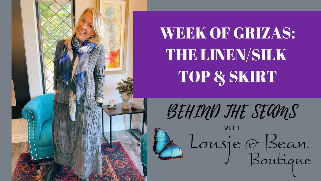 Our Week of Grizas: The Silk/Linen Top + Skirt