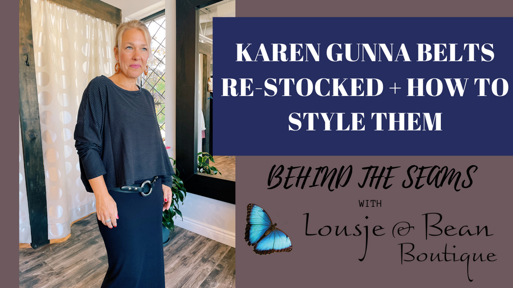 Karen Gunna Slouch Belts are Back!