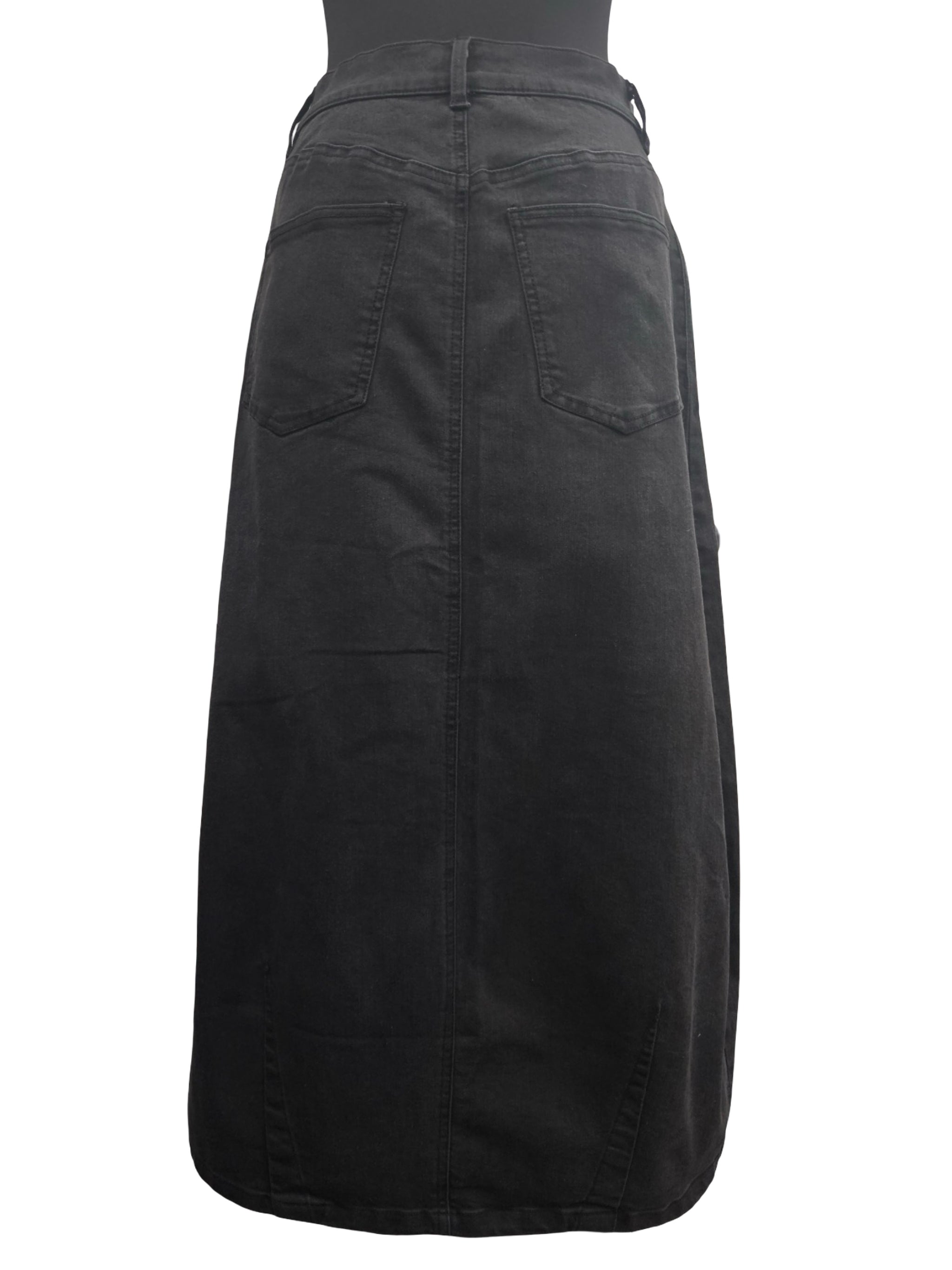 Noen Black Denim Skirt – Lousje & Bean