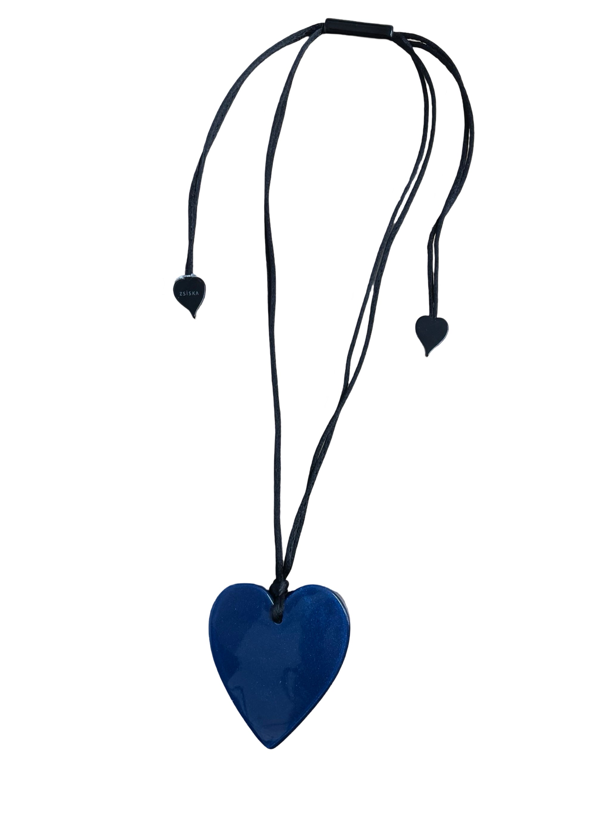 Zsiska Colourful Statement Heart Necklace – Lousje & Bean