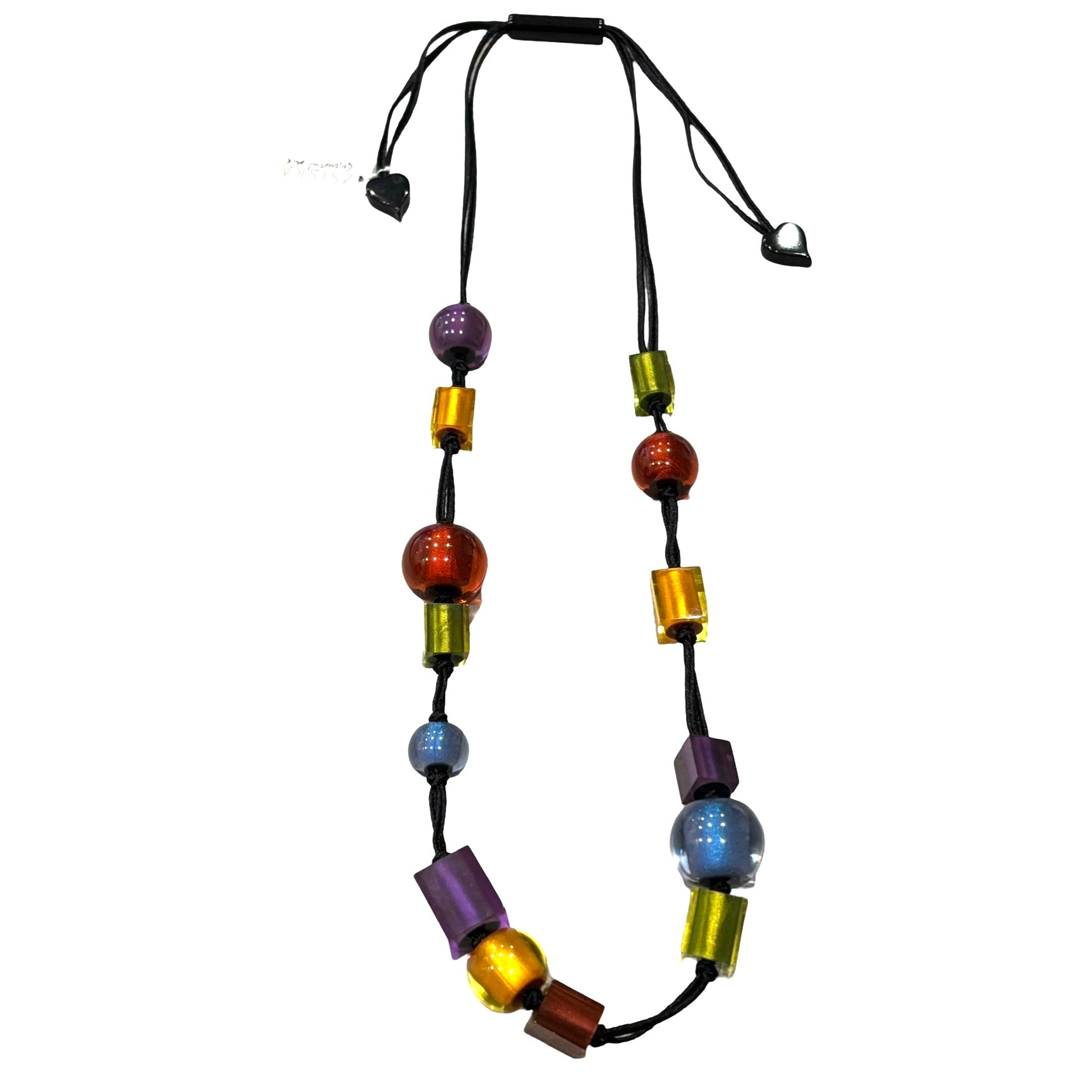Zsiska Colourful Long Beads Necklace