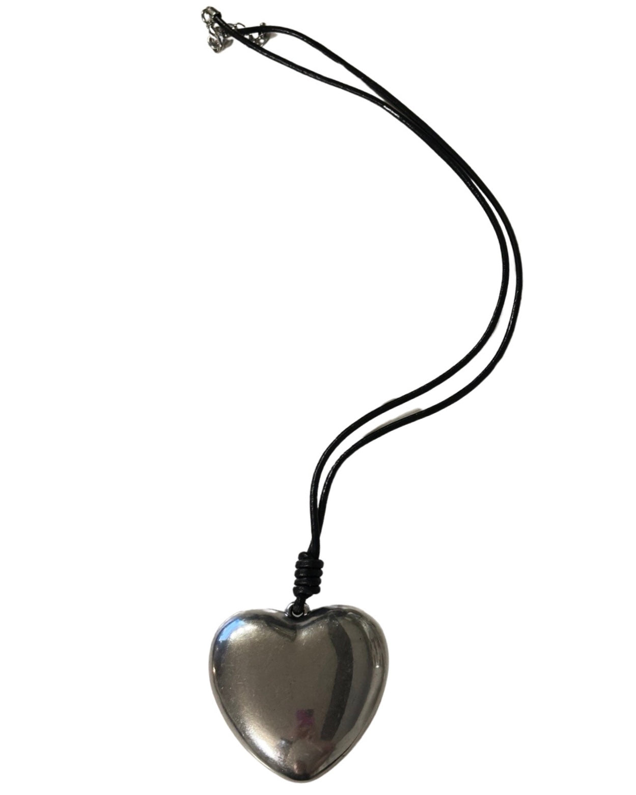Angel Necklace - Smooth Heart – Lousje & Bean